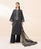 2 Piece - Embroidered Light Khaddar Suit